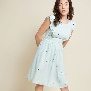 ModCloth A Joy to Be Blissful A-Line Dress